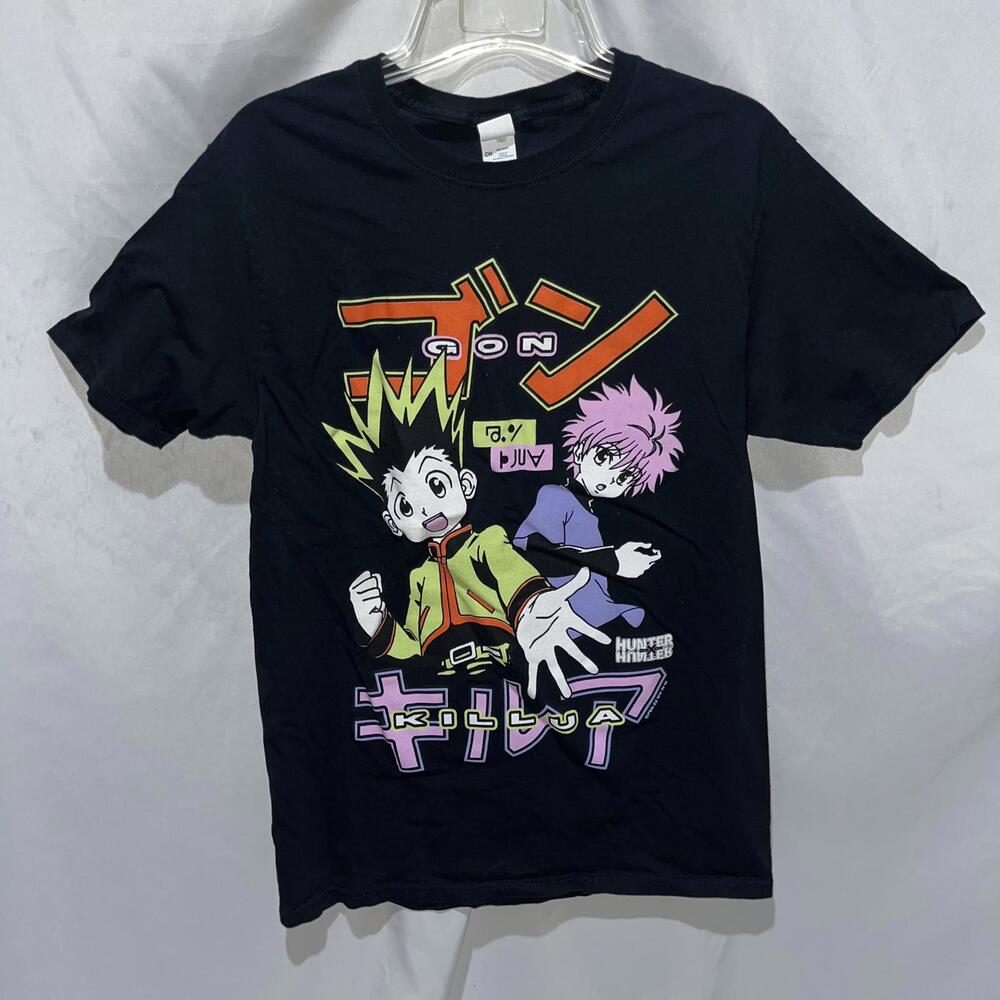 Hunter Hunter T-Shirt Men’s Size Small Black Short Sleeve Anime Killua